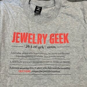 Jewelry Geek Tee